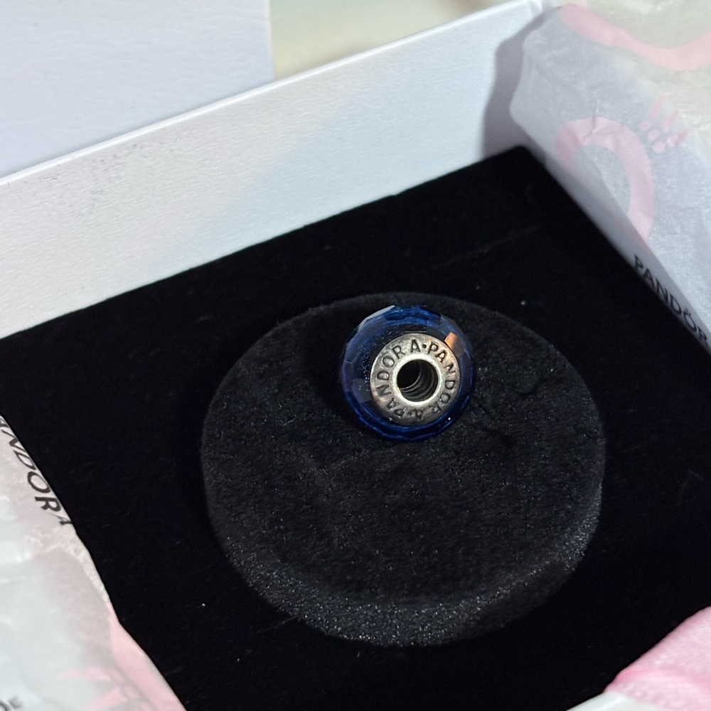 Pandora Deep Blue Charm Bracelet Accessory